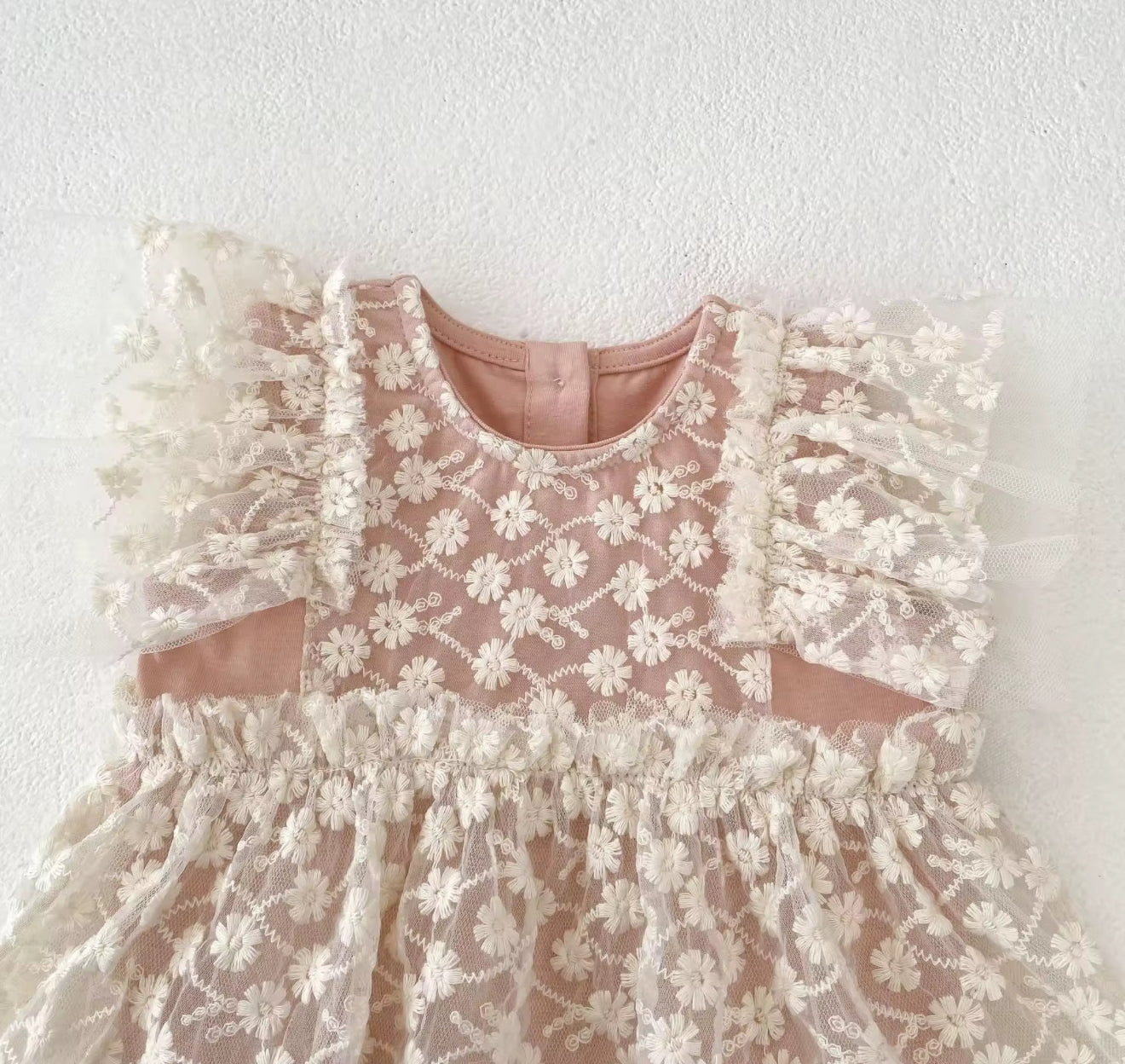 Blossom Lace Tutu Romper