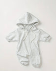 Hooded Zip-up Jumpsuit