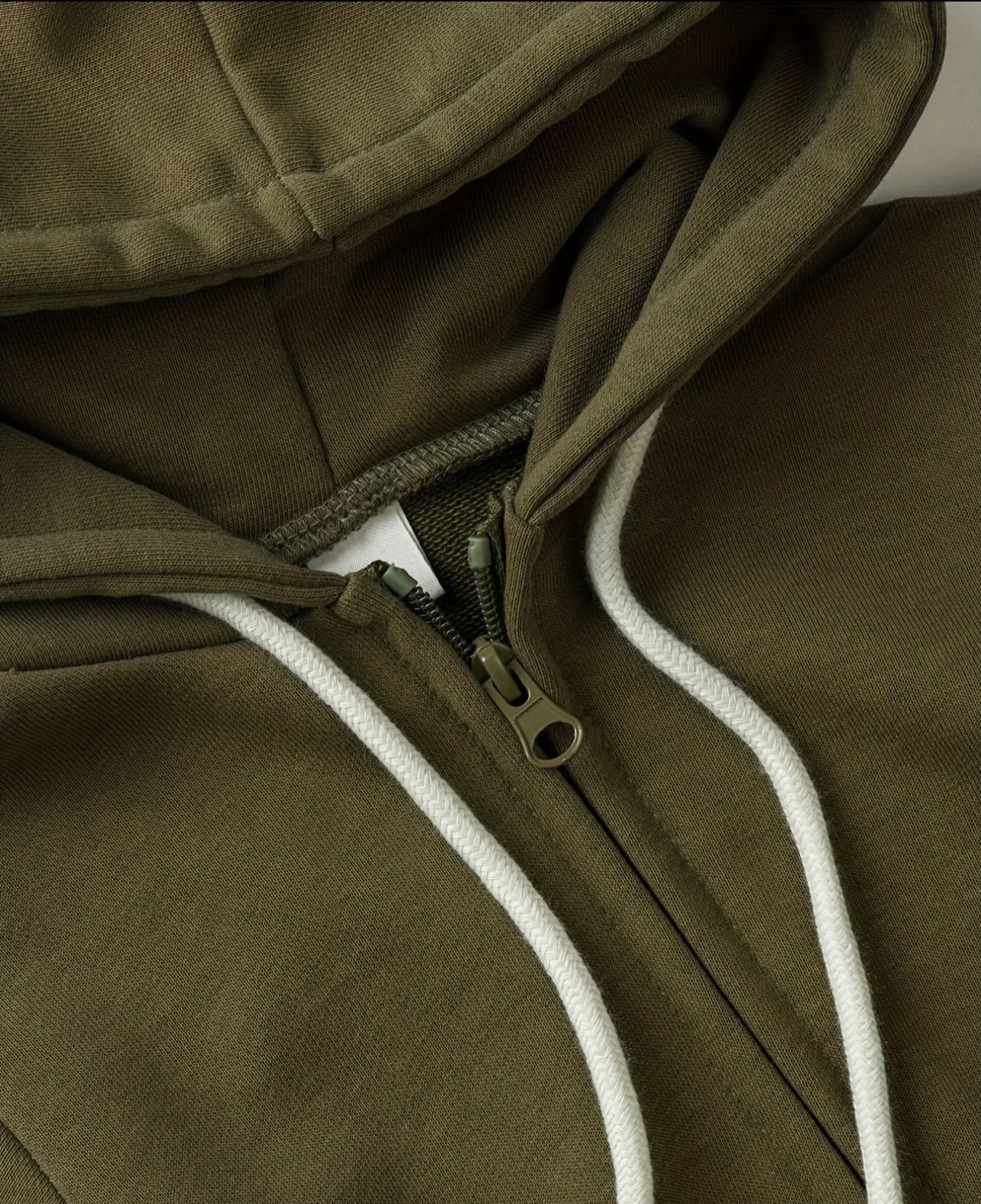 Hooded Zip-up Jumpsuit (Green)