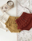 Knit Ruffle Bloomers