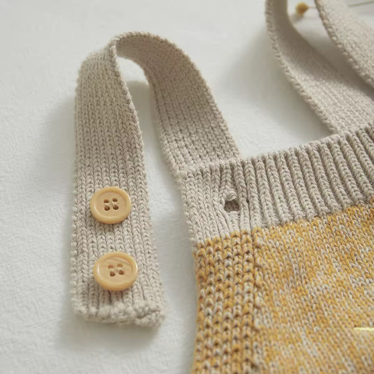 Sunbeam Knit Romper Set