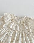 Willow Lace Floral Baby Romper Dress