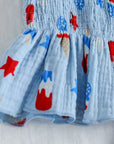 Stars & Popsicles Smocked Set
