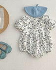 Bluebell Breeze Ruffle Romper