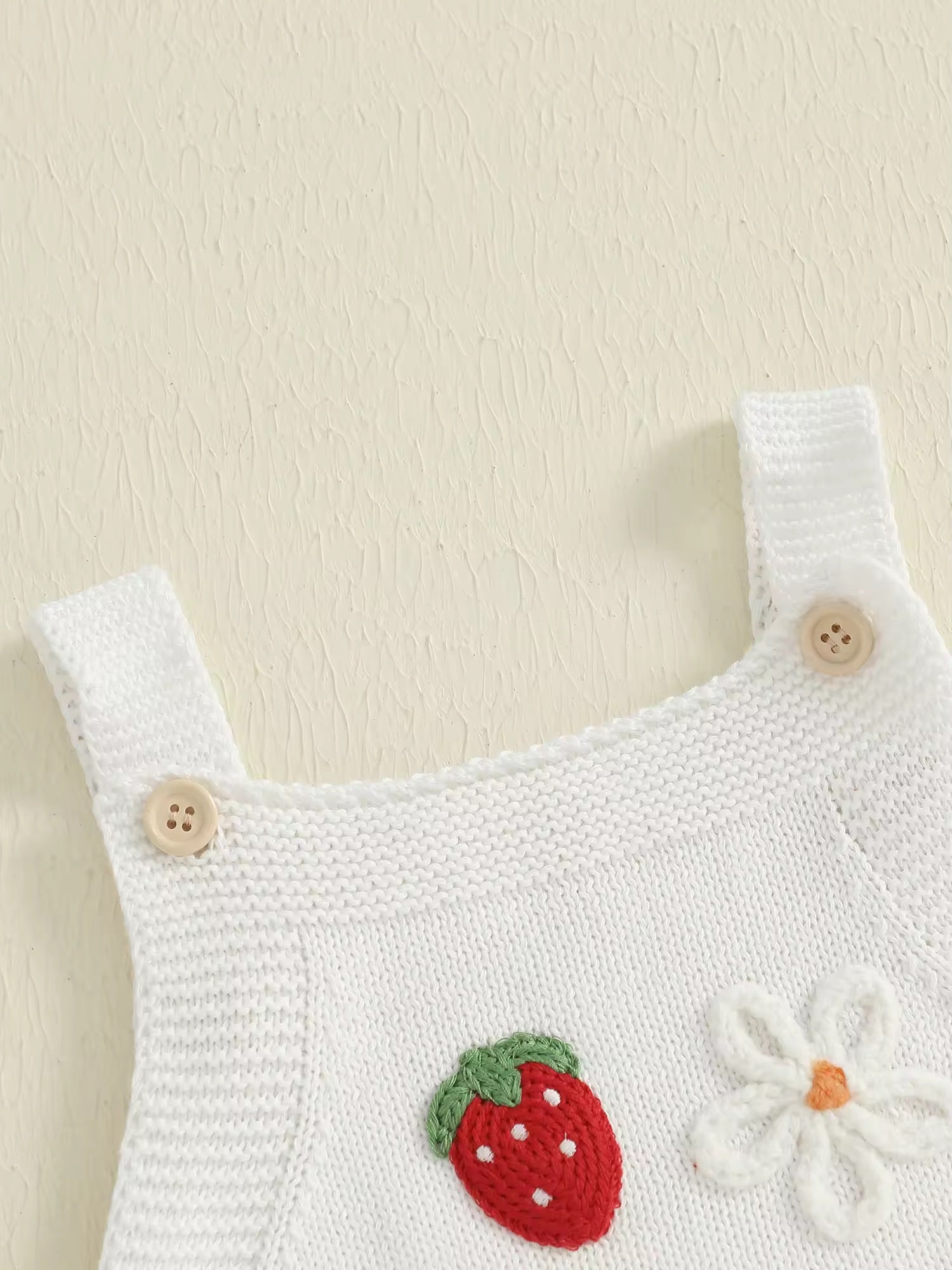 Berry Sweet Knit Romper