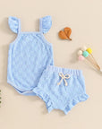 2pcs Terry Cotton Set