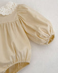 Eyelet Bubble Romper