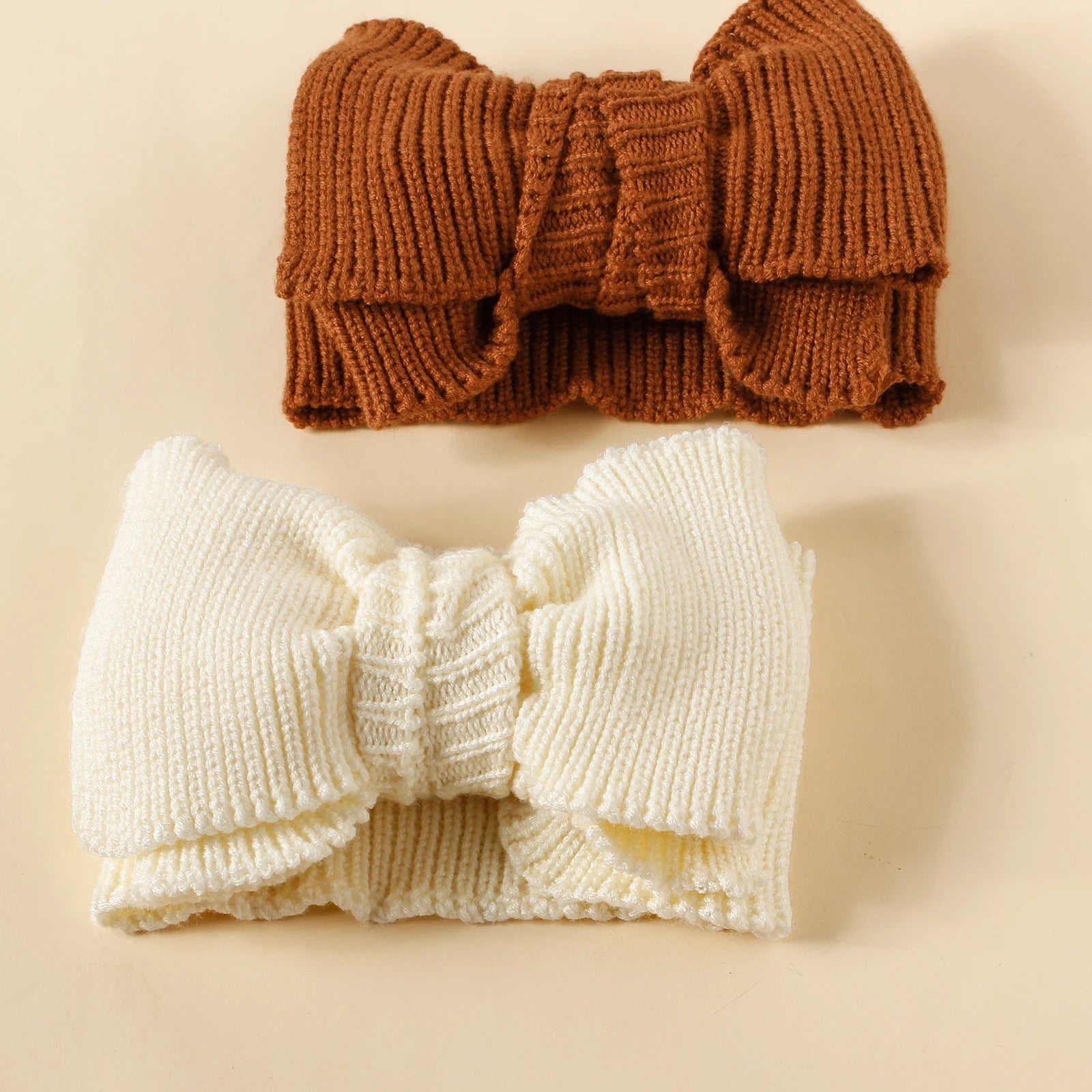 Big Bow Knitted Headwrap