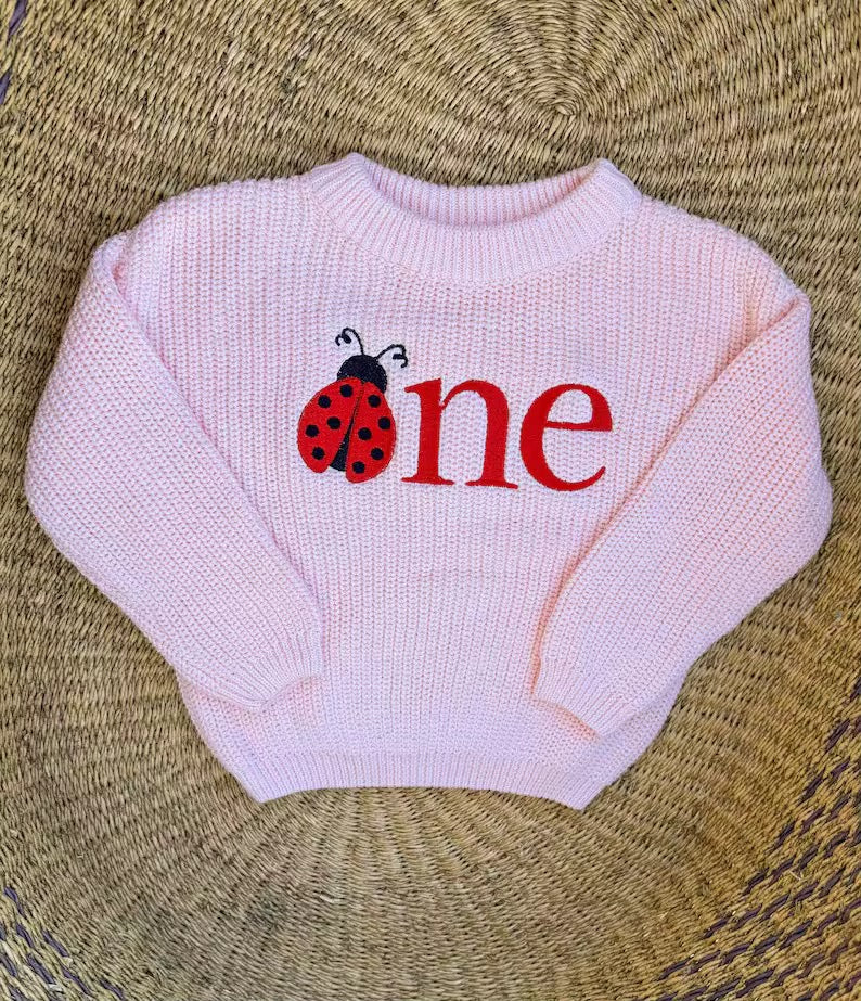 Personalized Knit Embroidered Custom Sweater
