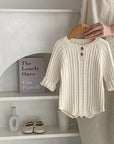 Knit long Sleeve Bodysuit