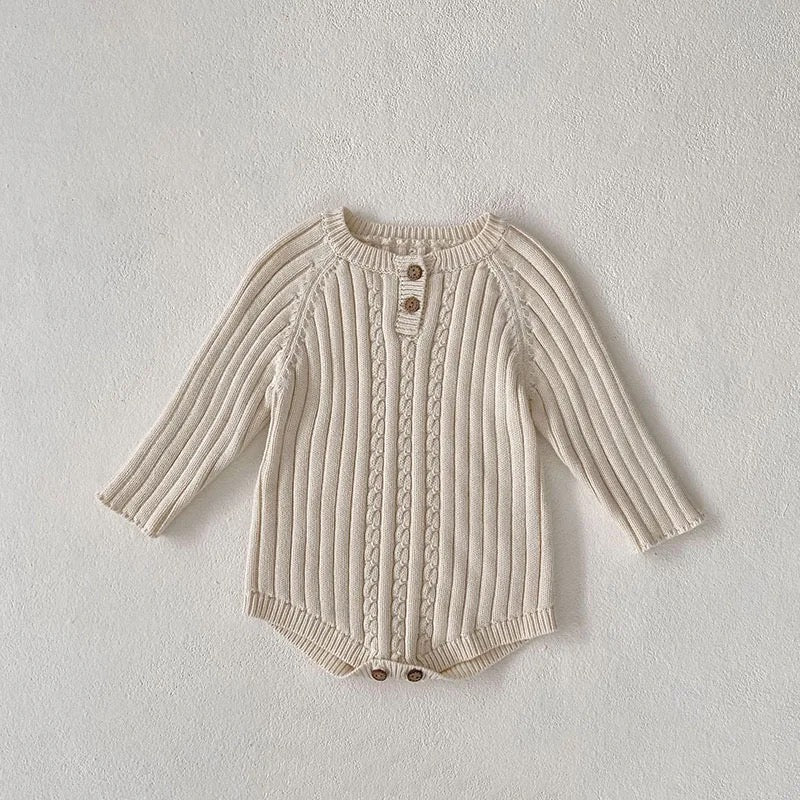 Knit long Sleeve Bodysuit