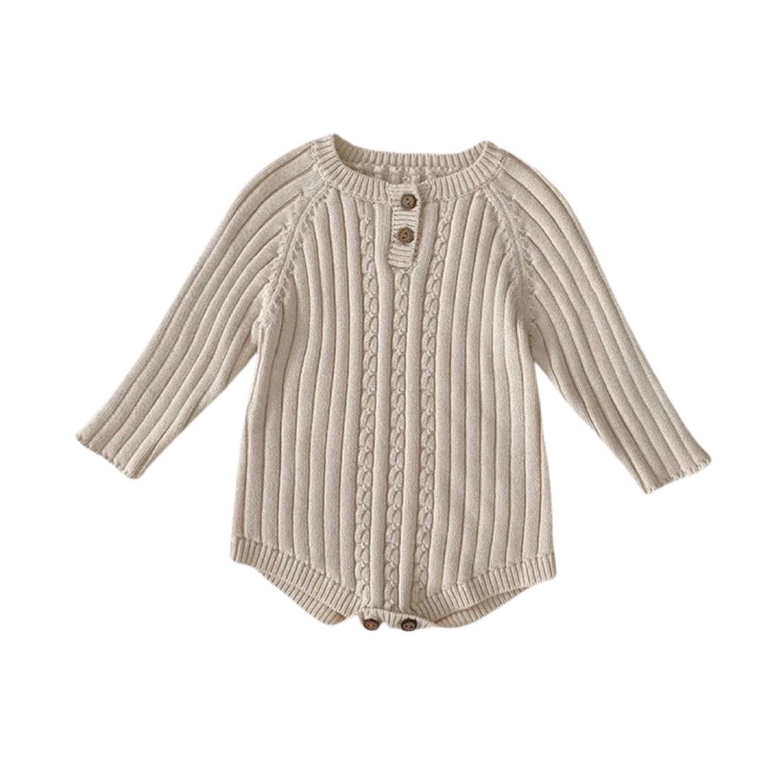 Knit long Sleeve Bodysuit