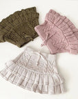 Knit Ruffle Skort