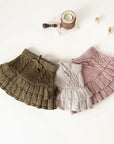 Knit Ruffle Skort