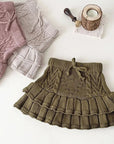 Knit Ruffle Skort