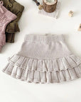 Knit Ruffle Skort