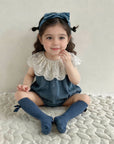 Willow Lace Bubble Romper
