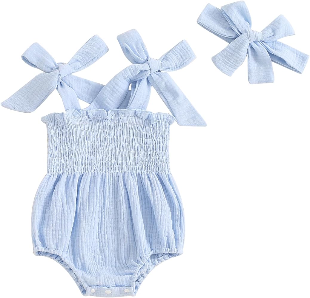 Linen 2pcs Romper