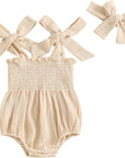 Linen 2pcs Romper