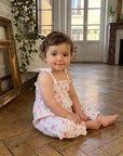 Sweet Bow Smocked Jumpsuit
