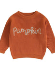 Pumpkin Crewneck Sweaters