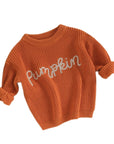 Pumpkin Crewneck Sweaters