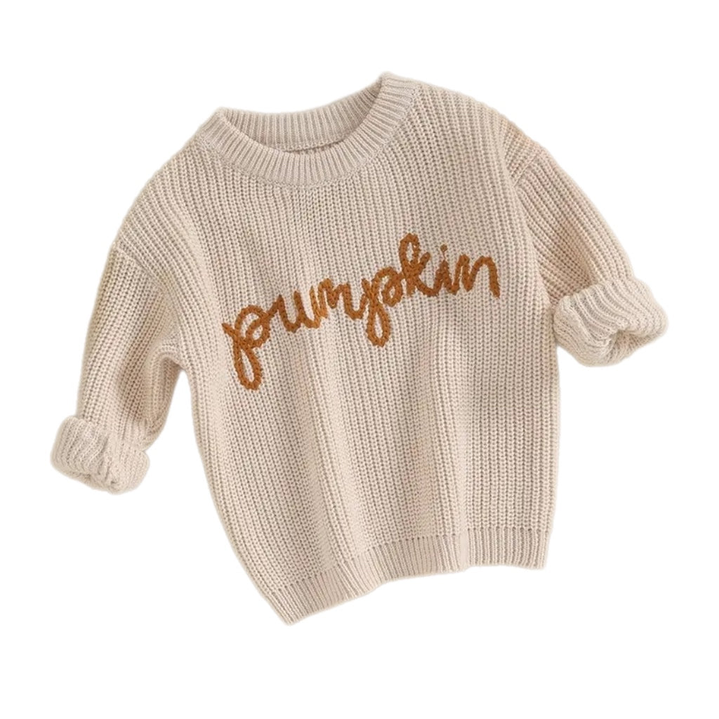 Pumpkin Crewneck Sweaters