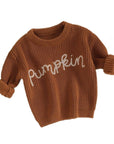 Pumpkin Crewneck Sweaters