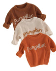 Pumpkin Crewneck Sweaters