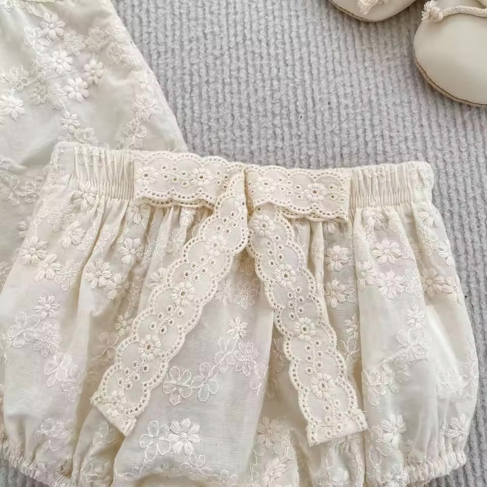 Ivory Garden Bloomer Set