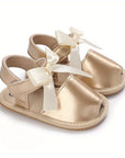 Ribbon Bow Sandals