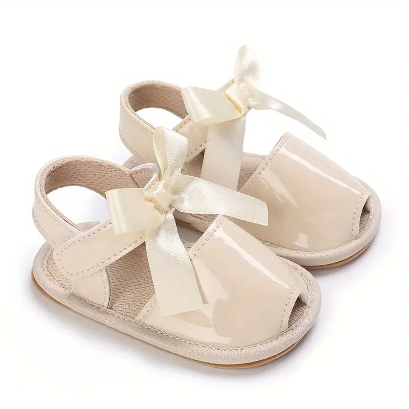 Ribbon Bow Sandals