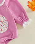 Pink Pumpkin Peter Pan Bubble Romper