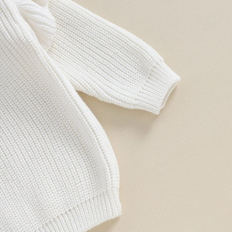 Ruffle Long Sleeve Knit