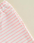 Scalloped Stripe Lounge Set