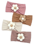 4pcs Flower Headbands