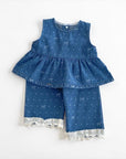 Willow Lace Denim Set
