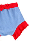 Cherry Sky Ruffle Short Set