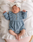 Floral Ruffle Romper