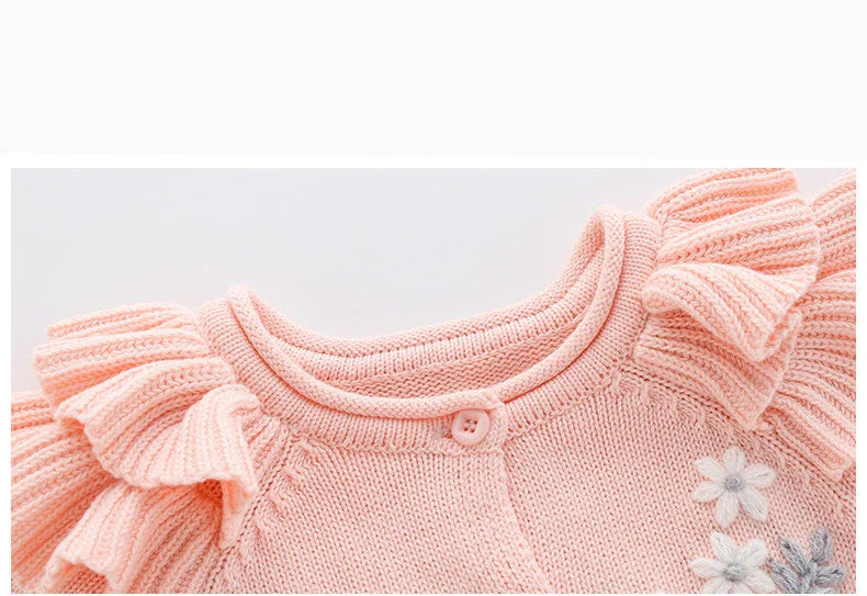 Embroidered Jumper Set