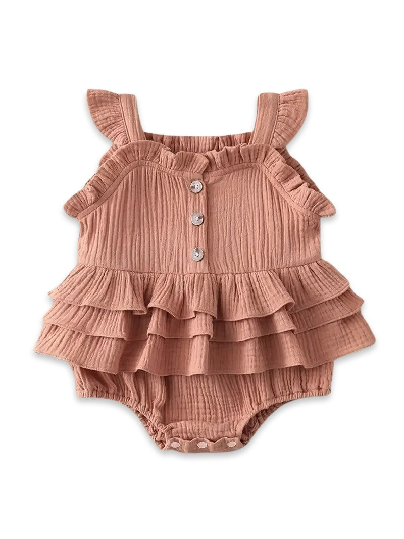 Lizzie Ruffle Romper