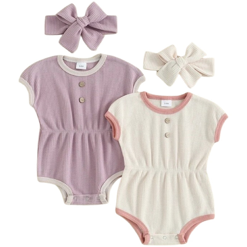 2pcs Joséphine Romper