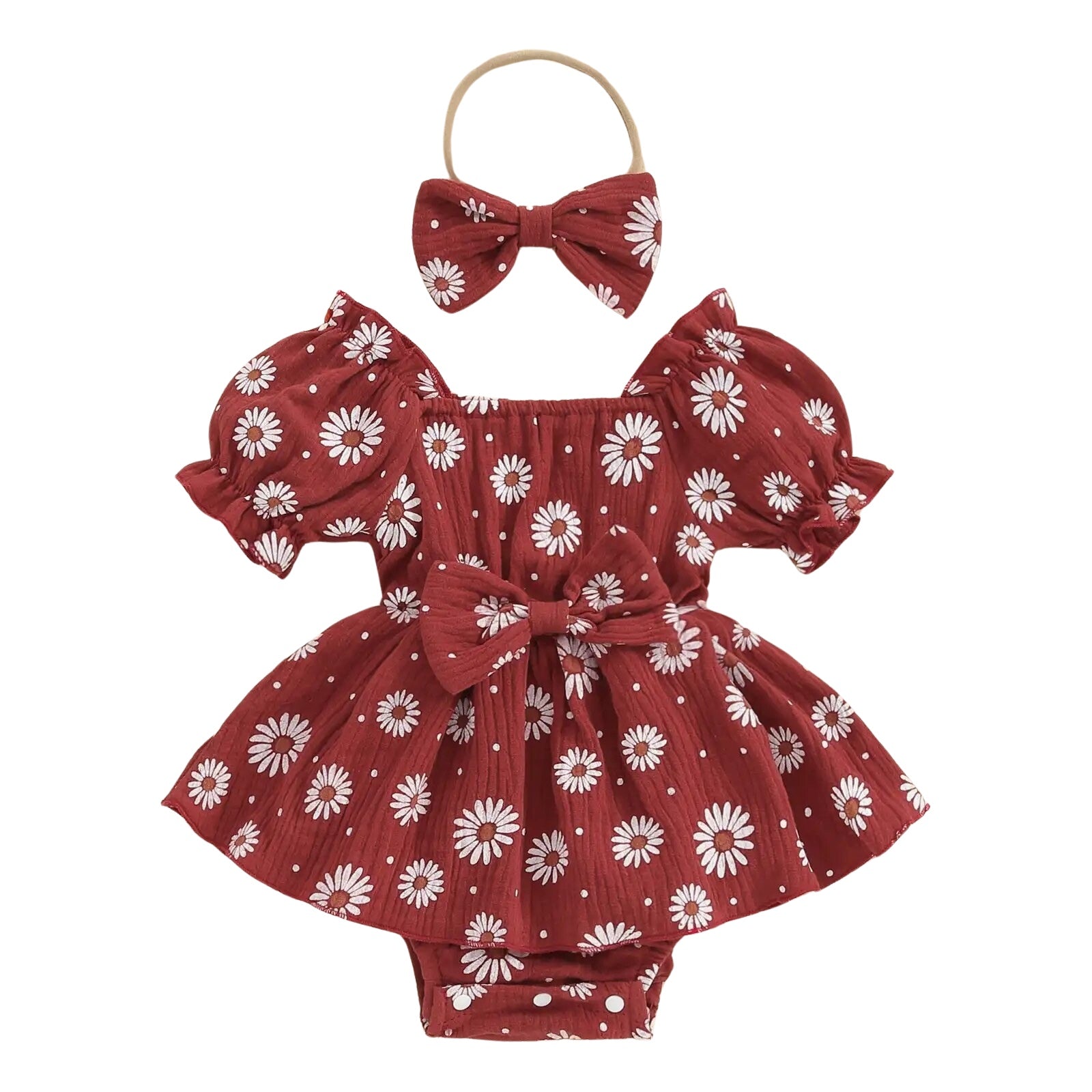 Daisy Bow Romper