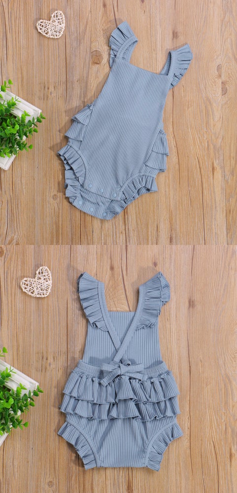 Ribbed Romper