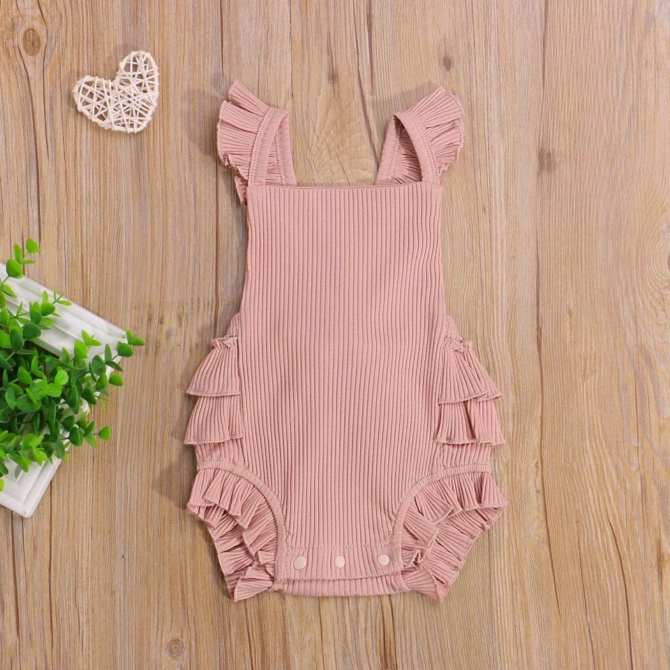 Ribbed Romper